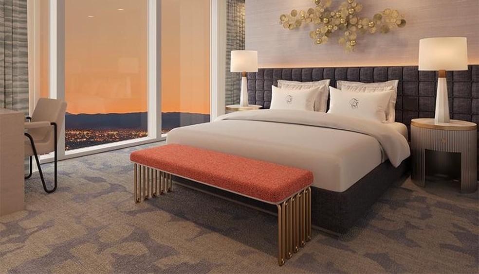 Por Dentro Da Su Te De M Em Cobertura De Hotel De Las Vegas Hot Is Casa Vogue