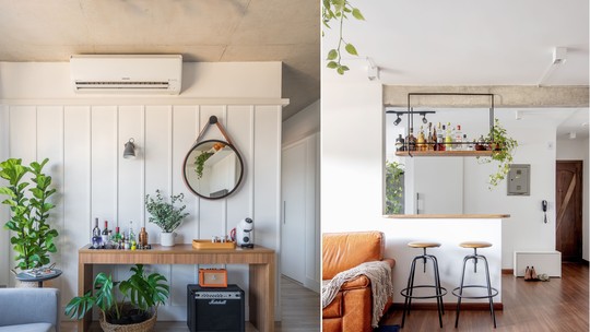 Barzinho para sala: 10 ideias de decoração que cabem em qualquer apartamento