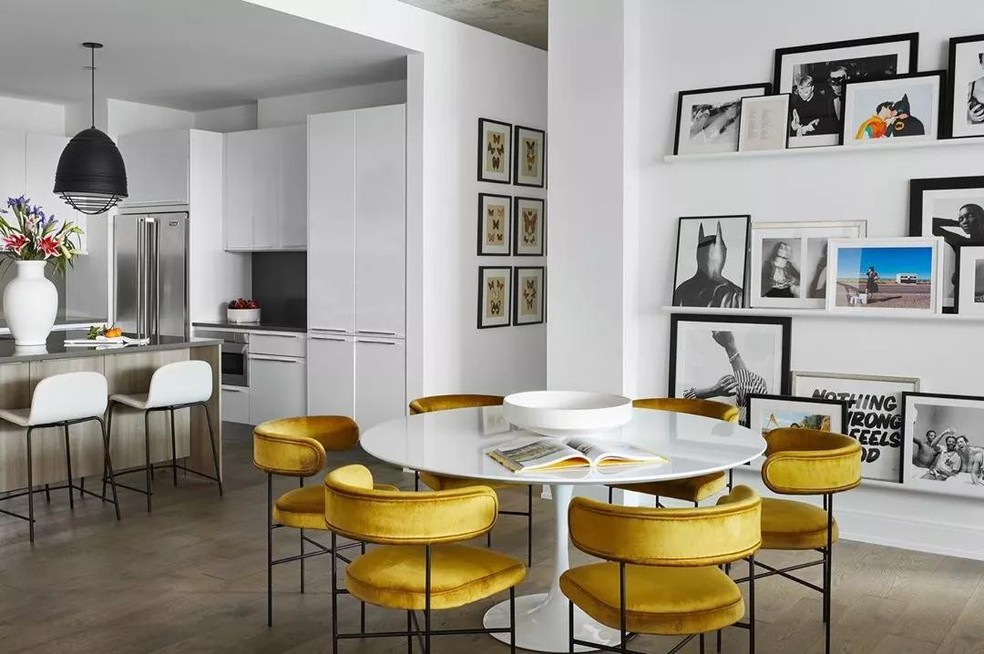 Mesa Saarinen: ideias para usar a peça icônica na decoração (Foto: Divulgação) — Foto: Casa Vogue