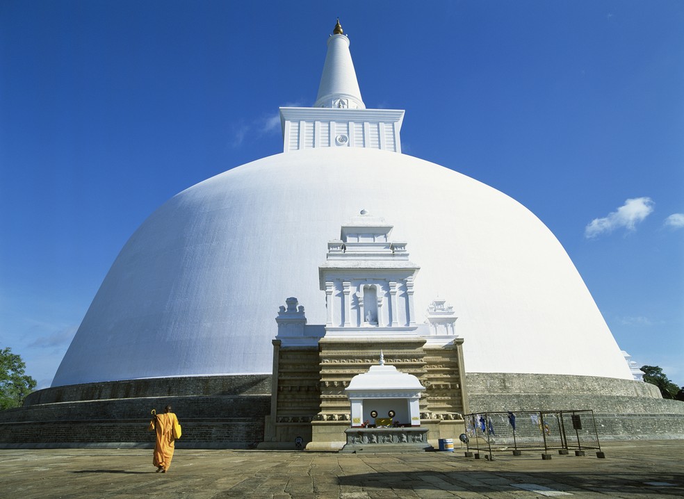 Ruwanweli Maha Seya, Sri Lanka — Foto: Dallas and John Heaton/Getty Images