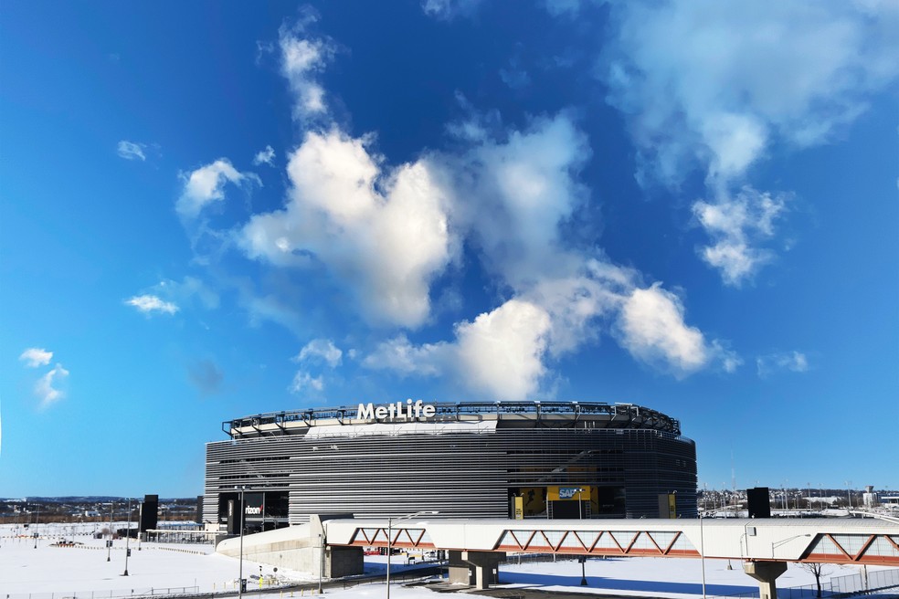 O MetLife Stadium é a casa dos Jets e do New York Giants — Foto: Adonis page/GettyImages