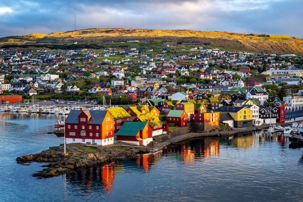 Tórshavn, capital das Ilhas Faroé — Foto: Getty Images