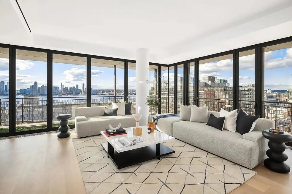 Por dentro do apartamento com o aluguel mais caro de Nova York — Foto: Divulgação/Douglas Elliman