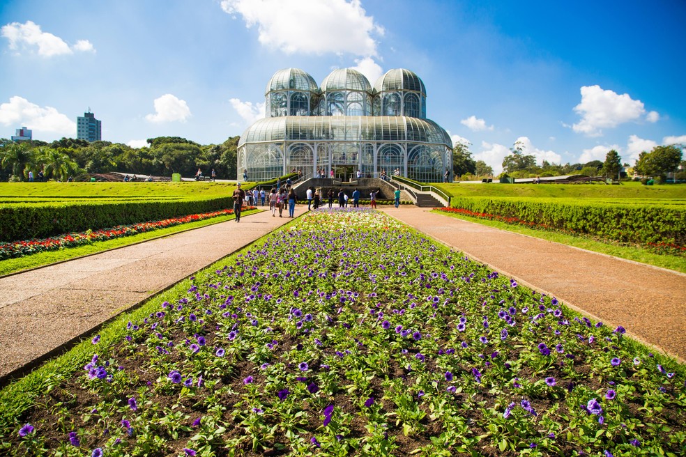 Com vários parques como o Jardim Botânico, Curitiba tem Meio Ambiente entre os destaques que a levam à vice no ranking — Foto: Getty Images