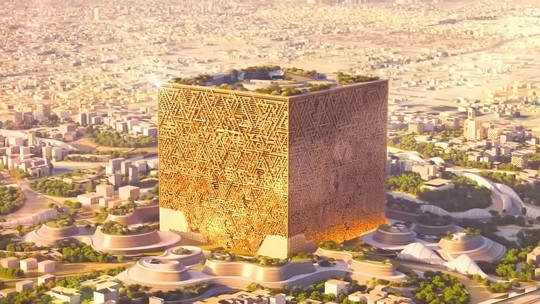 Arábia Saudita projeta maior arranha-céu do mundo em forma de cubo