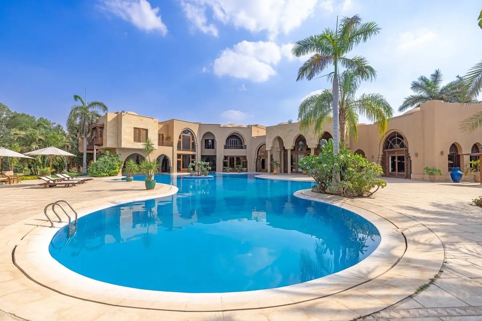R$ 82 milhões: por dentro da mansão mais cara do Egito — Foto: Divulgação/Sotheby's