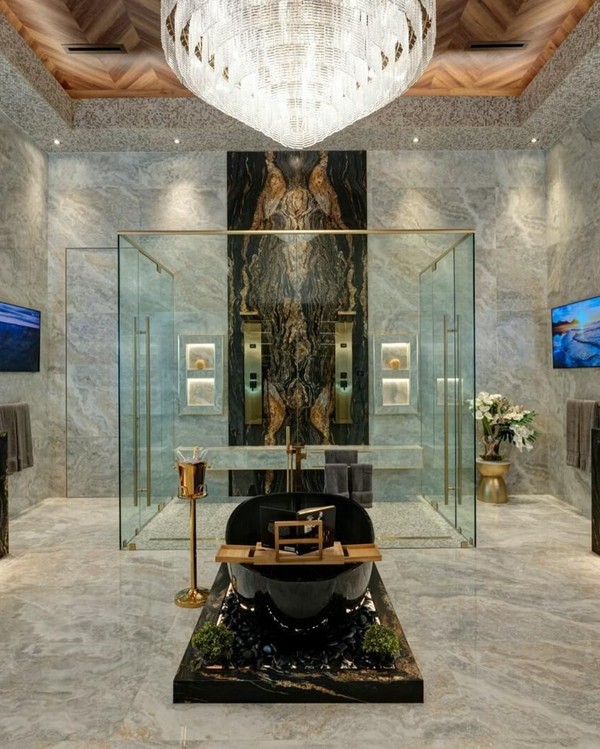 Por dentro de mansão de R$ 320 milhões com decoração inspirada em Ferrari — Foto: Divulgação