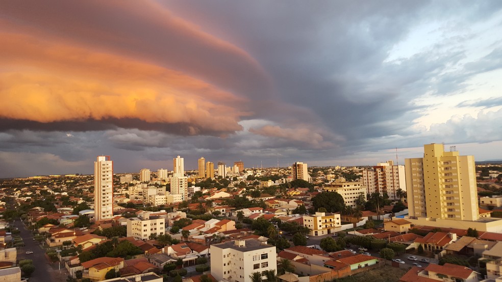 Visão aérea de Rondonópolis — Foto: Getty Images