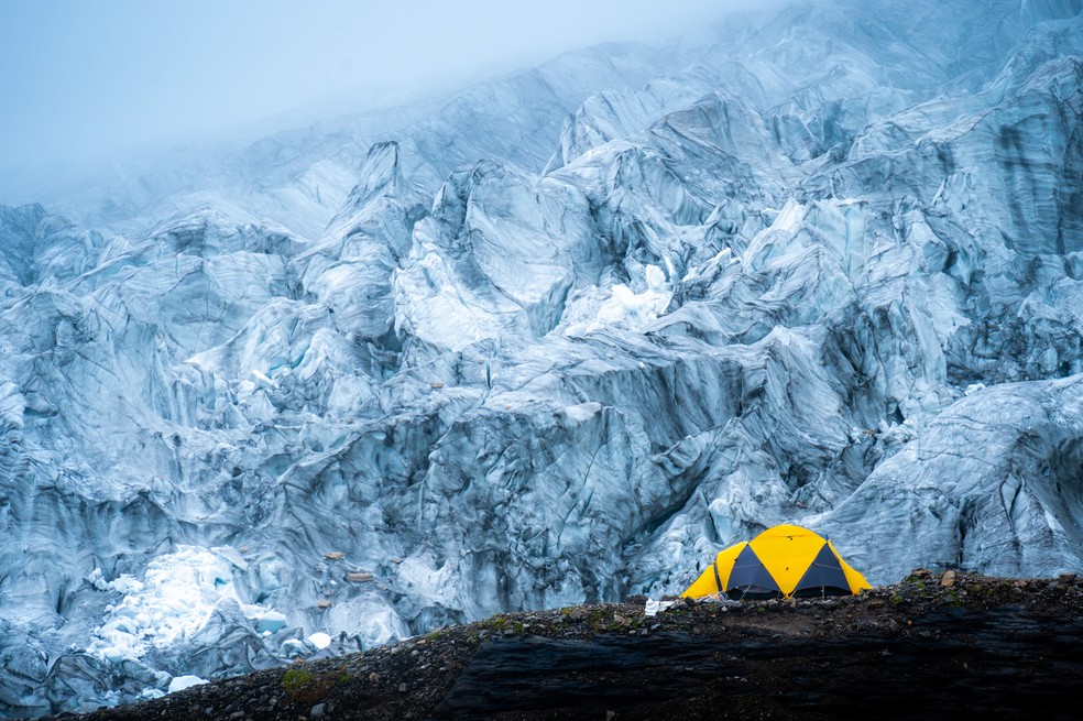 Esta é a forma mais confortável e luxuosa de chegar ao topo do Monte Everest — Foto: Getty Images