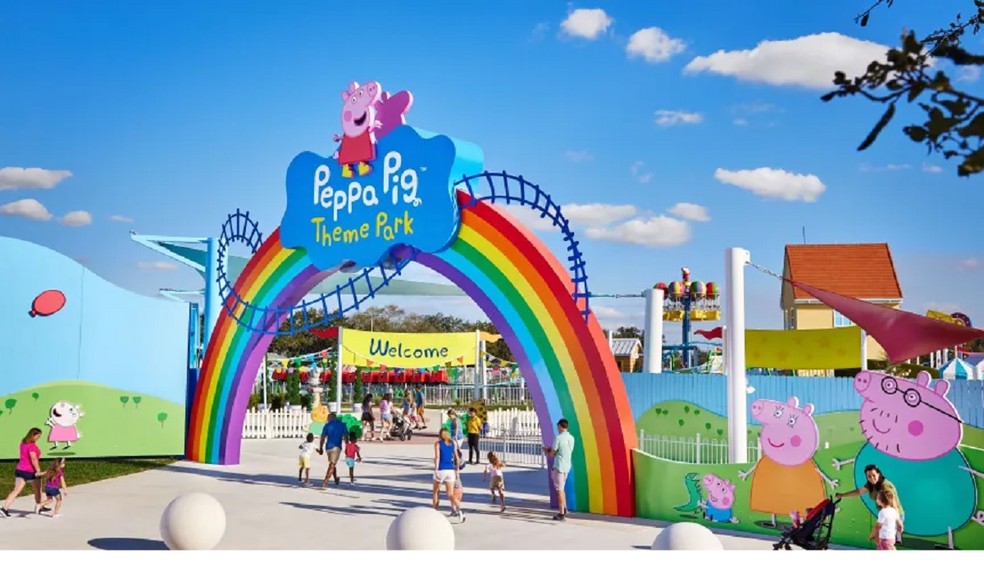 Peppa Pig completa 20 anos e terá dois novos parques temáticos em 2024 — Foto: Divulgação