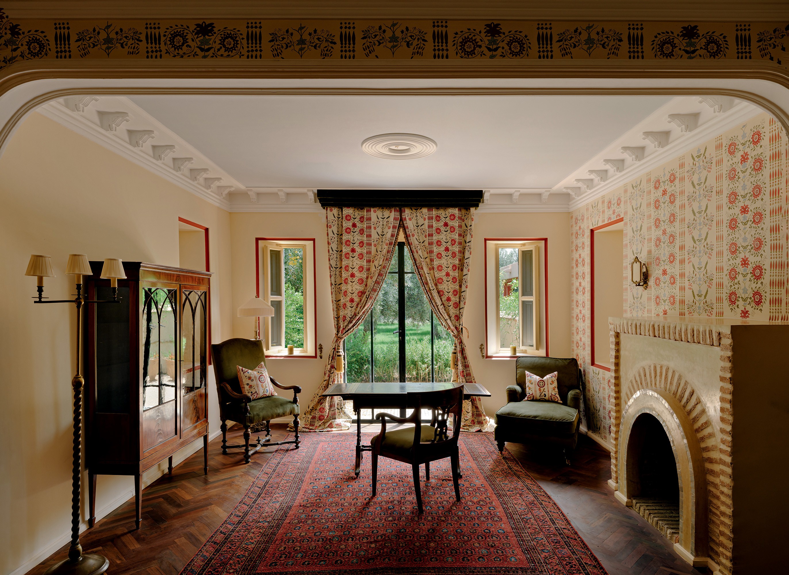 Capa fotográfica da fonte da Casa & Forma: Maison Colette revela arquitetura tradicional marroquina perto de Marrakech