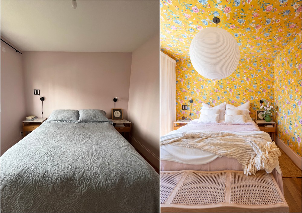 Reforma simples transforma quarto em dois dias; compare antes e depois