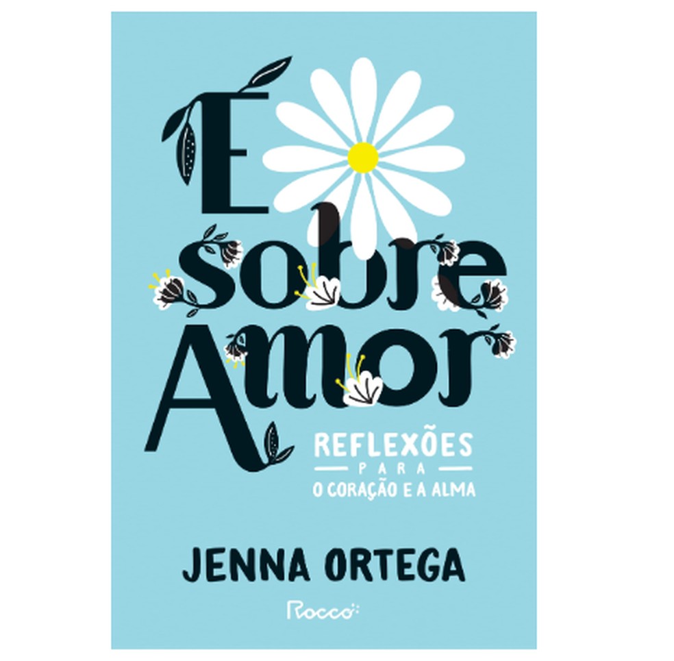 É sobre amor: Reflexões para o coração e a alma, por Jenna Ortega — Foto: Reprodução/Amazon