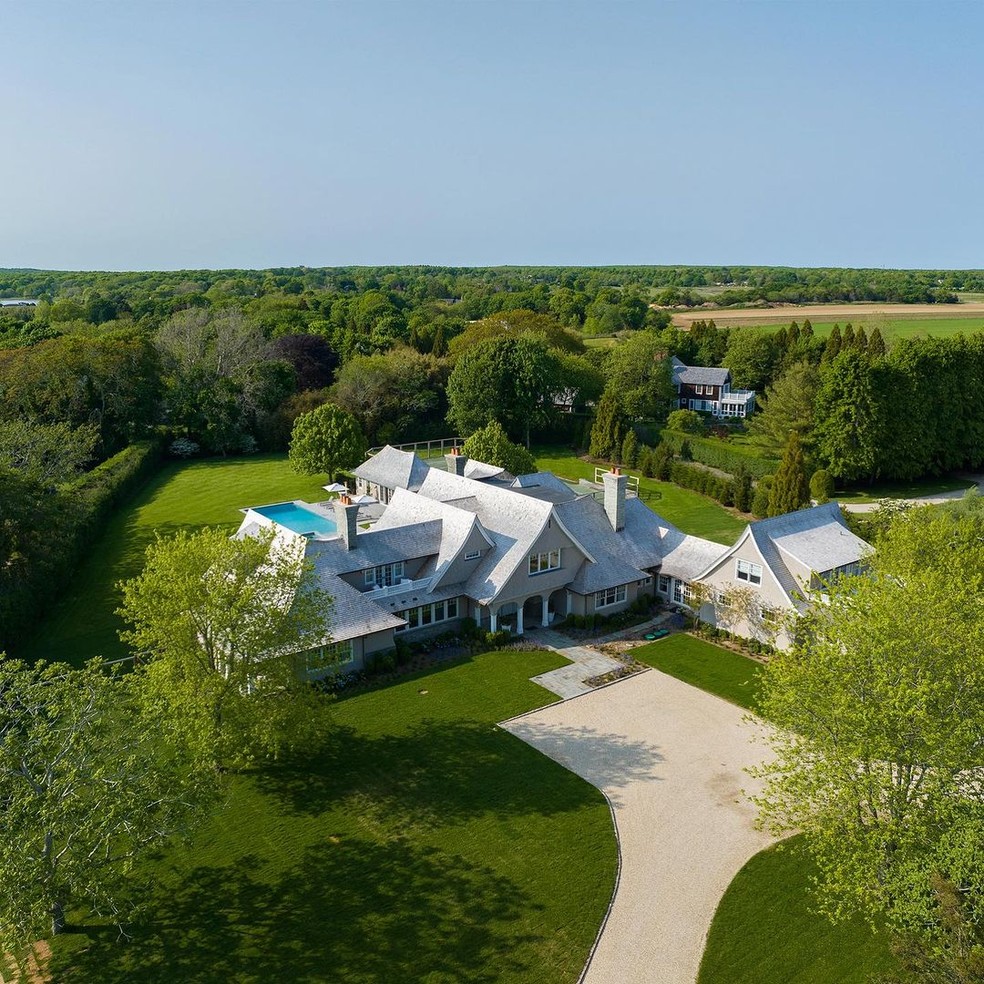 Mansão alugada por Leonardo DiCaprio custa R$ 140 mil por fim de semana — Foto: Divulgação/Hamptons Real Estate