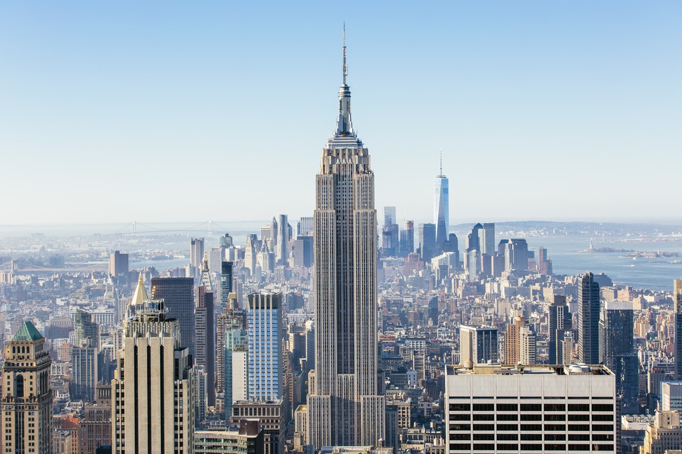Empire State Building, em Nova York — Foto: Alexander Spatari/Getty Images