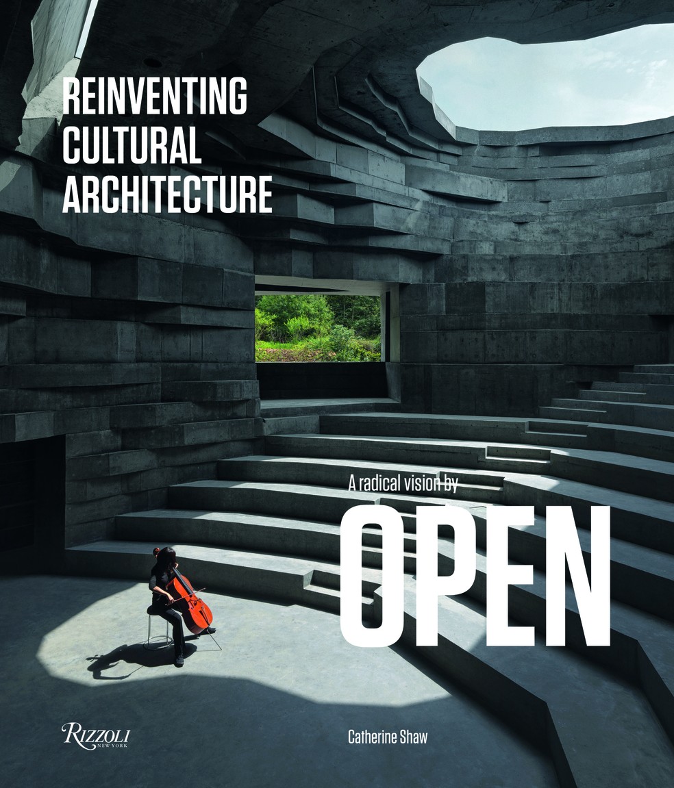 Capa do livro 'Reinventing Cultural Architecture: A Radical Vision by OPEN', publicado pela Rizzoli — Foto: Divulgação