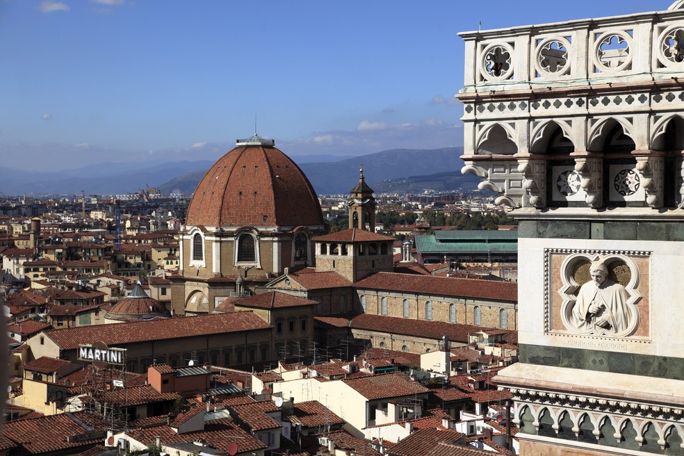 Basílica de San Lorenzo em Florença, Itália — Foto: Bruce Yuanyue Bi/GettyImages