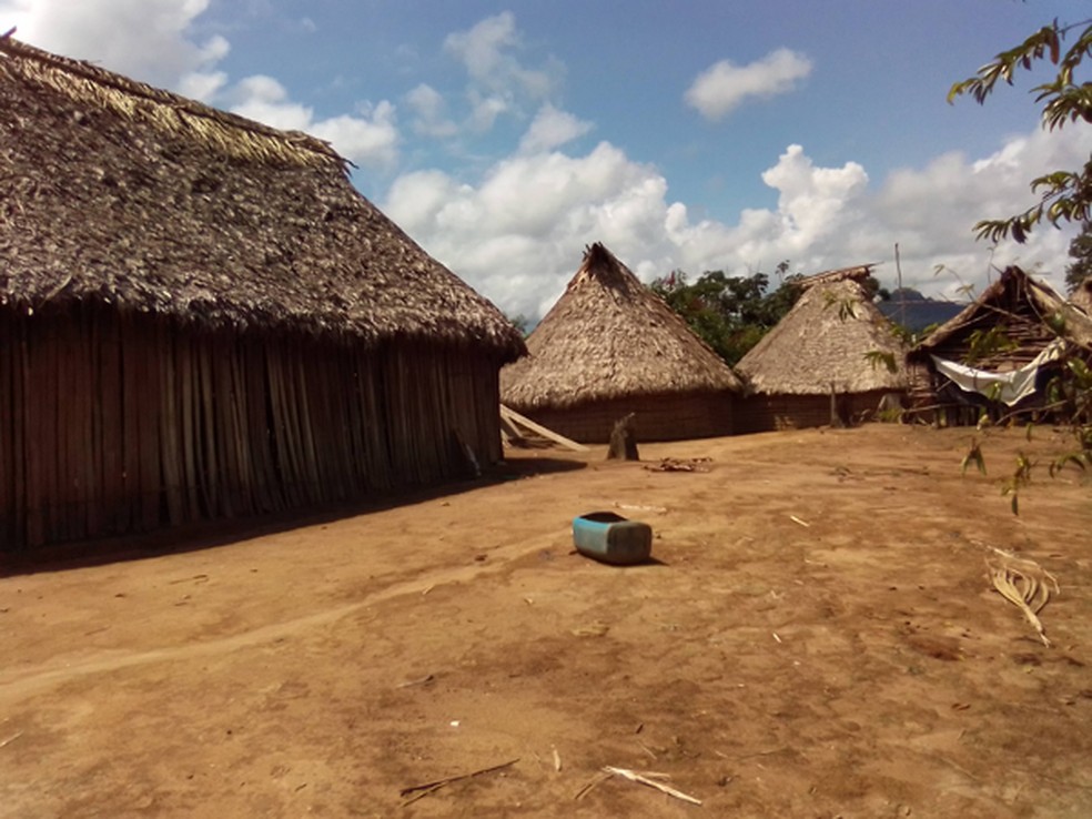 Casas de diferentes materiais existem pelo país — Foto: Divulgação/IBGE