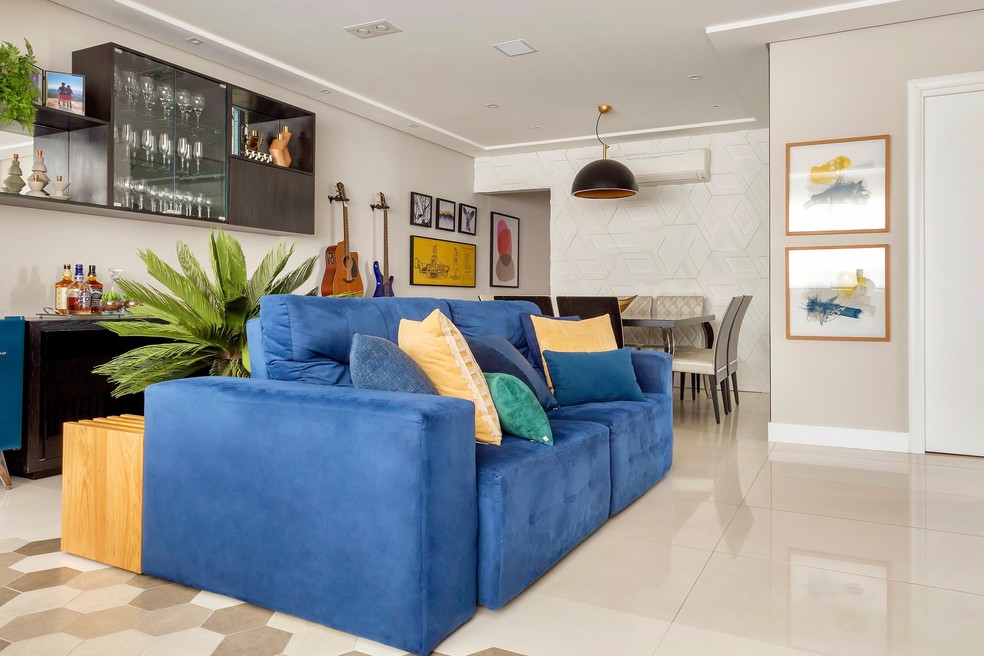 Sofá azul: como utiliza-lo na decoração