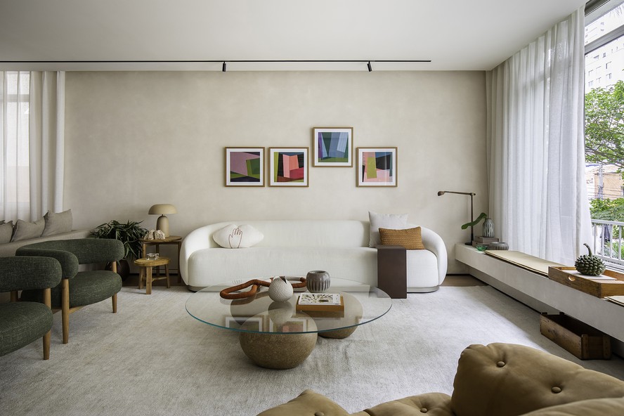 Viagens pelo mundo inspiram decoração de apartamento em São Paulo