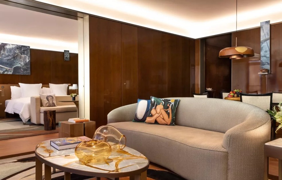Hotel em São Paulo é eleito o melhor da América do Sul — Foto: Divulgação/Rosewood São Paulo