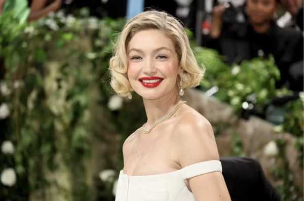 Met Gala 2024: cabelo curtinho é protagonista nas produções de beleza das famosas.Gigi Hadid
