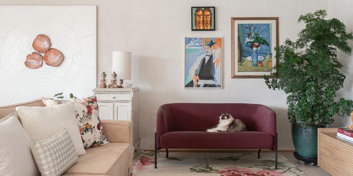 Obra transforma cobertura em lar aconchegante