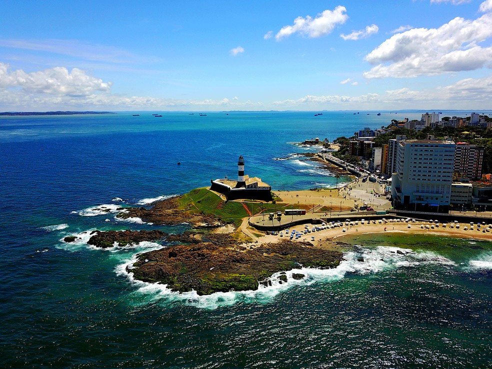 Best beaches Salvador Bahia Brazil coastline overview