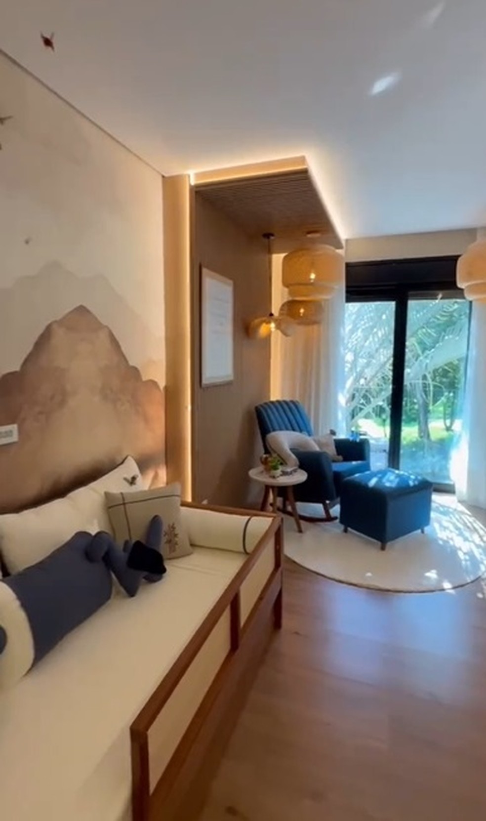Yudi Tamashiro mostra quarto do filho recém-nascido — Foto: Reprodução/Instagram