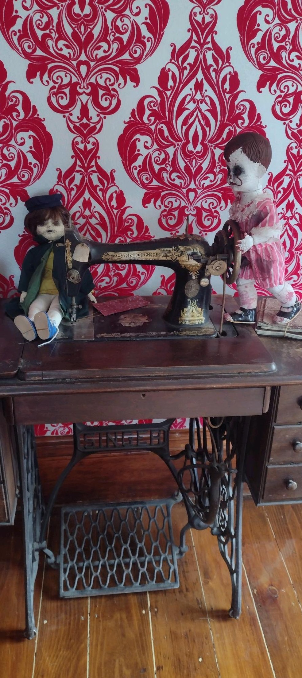 Famosa mansão mal-assombrada dos EUA é vendida por R$ 5,4 milhões — Foto: Divulgação/Sk Pierce Haunted Victorian Mansion