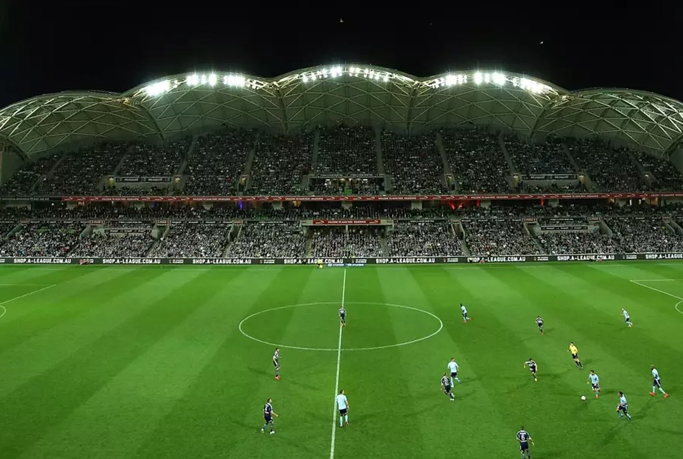 Os estádios da Copa do Mundo feminina - Melbourne Rectangular Stadium — Foto: Divulgação/Fifa