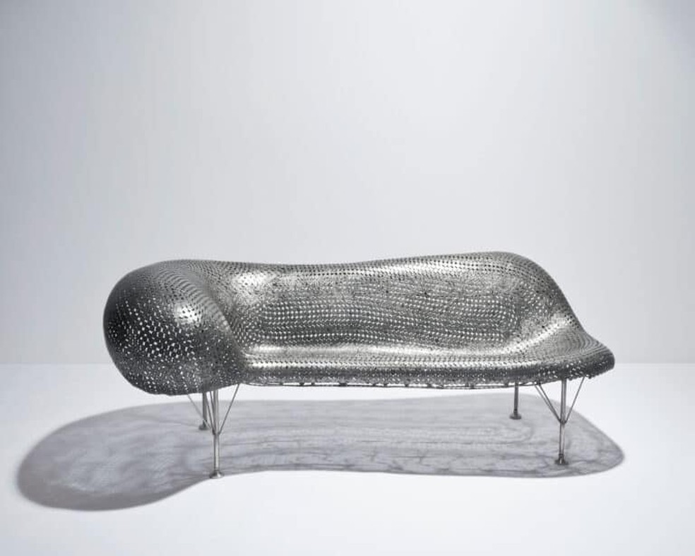 The Nickel Couch, projetado pelo soldador americano Johnny Swing — Foto: Divulgação