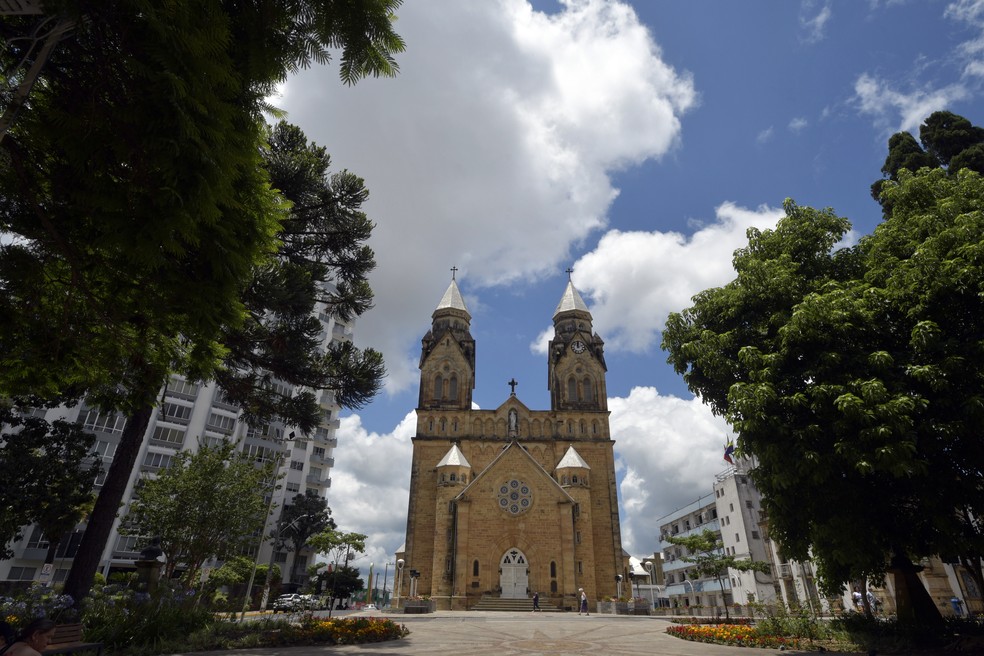 A Catedral Diocesana de Lages é uma das atrações da cidade — Foto: Getty Images