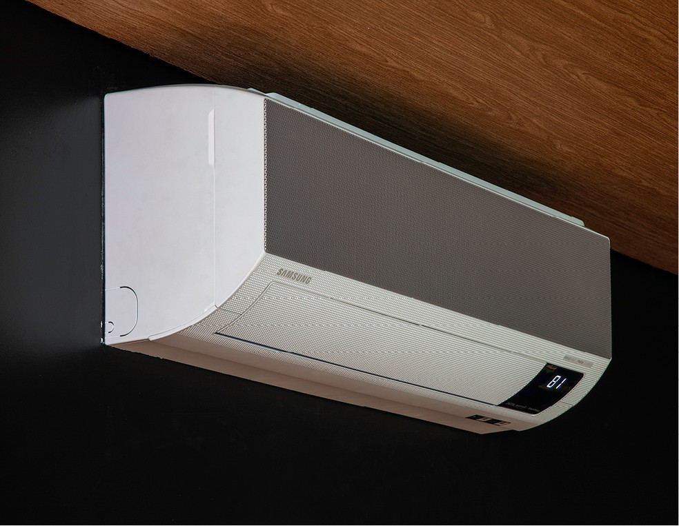 O ar-condicionado WindFree Connect pode ser acionado à distância — Foto: Divulgação