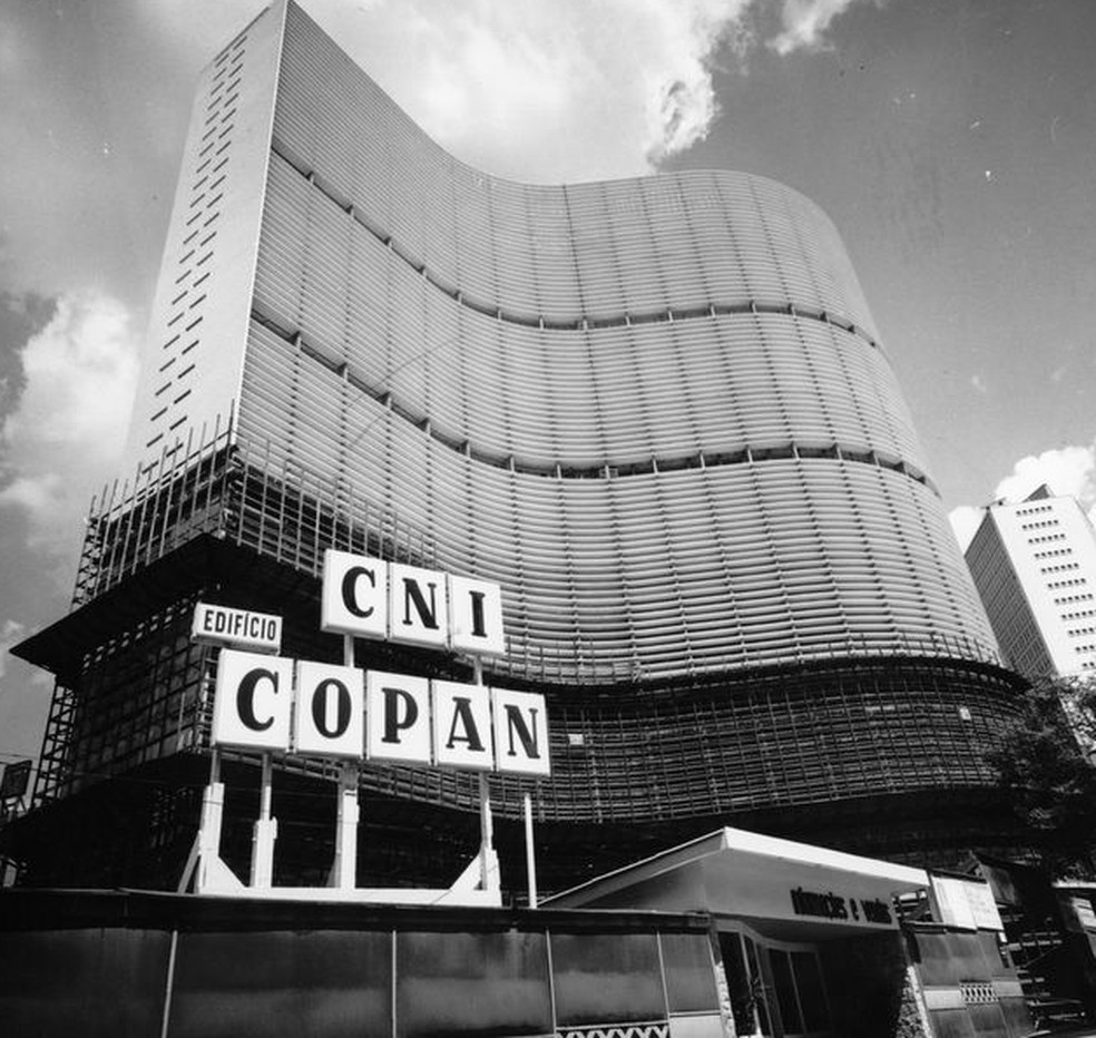 Edifício foi projetado por Oscar Niemeyer nos anos 1950 e inaugurado na década de 1960 — Foto: Divulgação/Copan