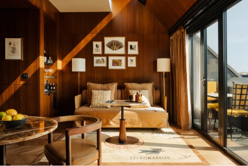 O quarto mais caro do local, com diárias de mais de R$ 13 mil, é o Madame Revê Suite — Foto: Divulgação