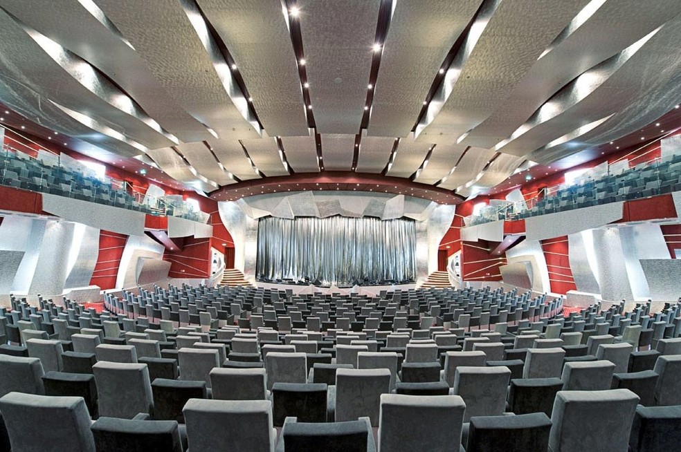 O futurista teatro L'Avanguardia — Foto: Divulgação