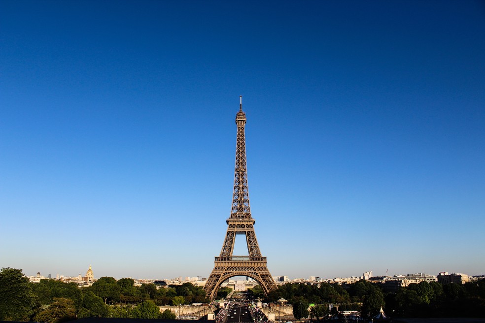 Paris, conhecida por ser um destino romântico, ocupa a terceira posição no ranking — Foto: Pixabay