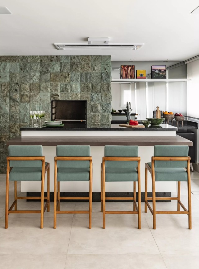 Pedra hijau: o que é e como usar na arquitetura e decoração