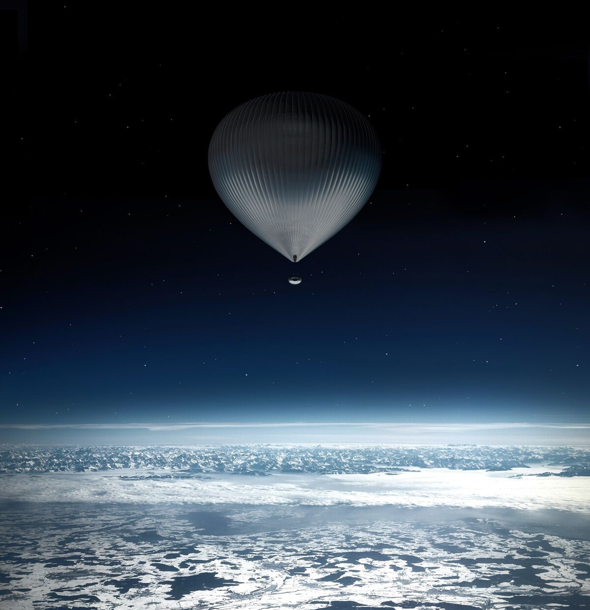 Em 2024 será possível viajar pelo espaço num balão de ar quente