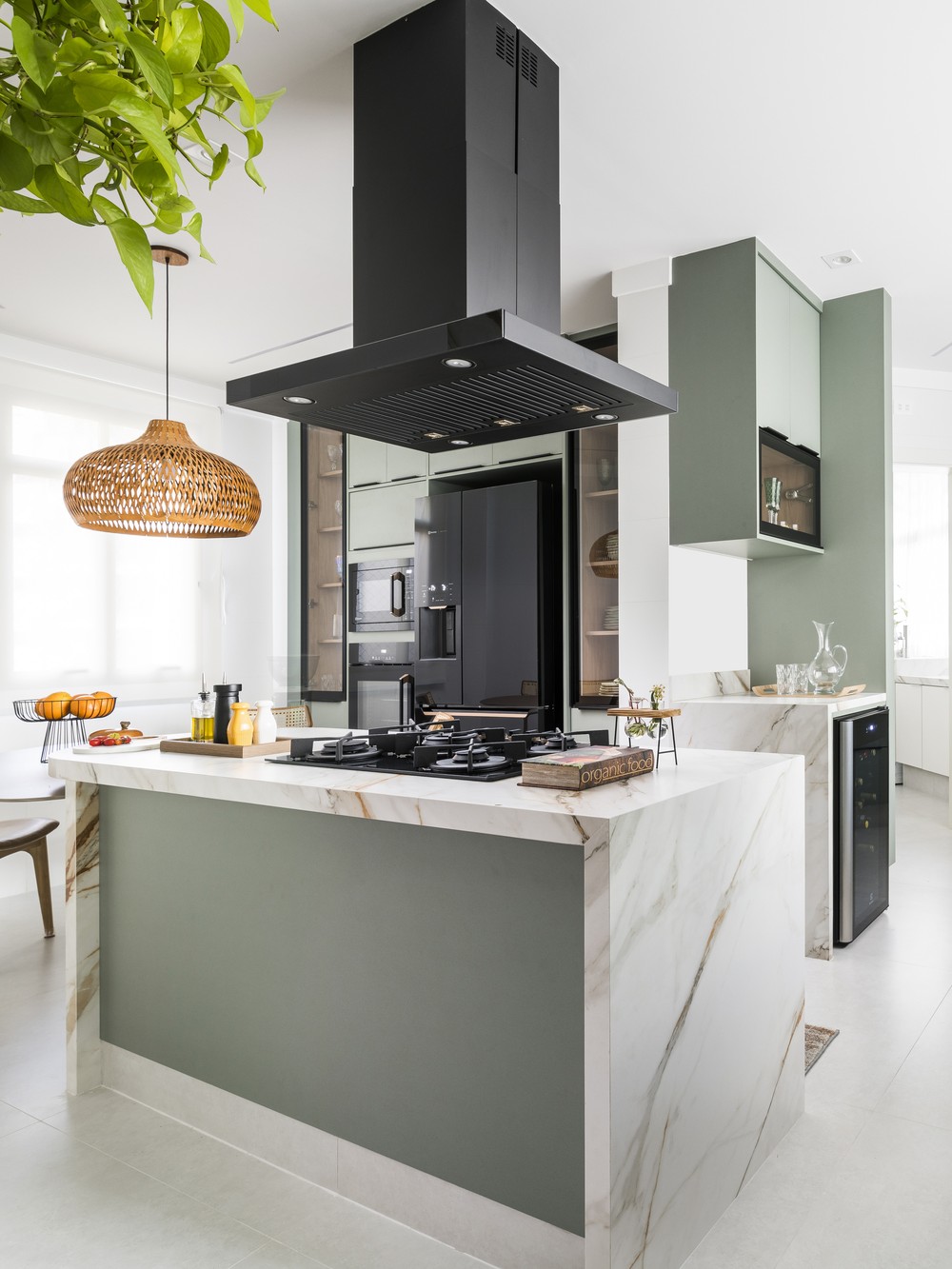 Décor do dia: cozinha com sala de almoço integrada