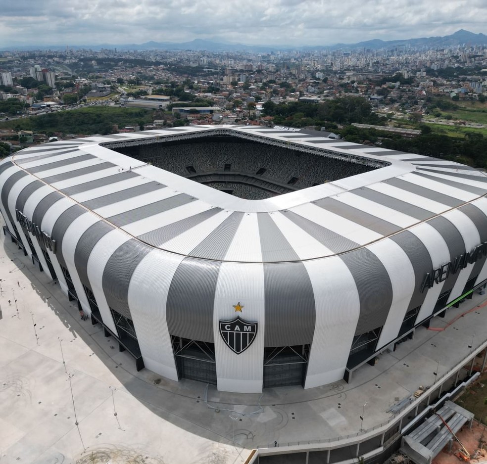 Números e curiosidades da construção da Arena MRV, estádio do Atlético