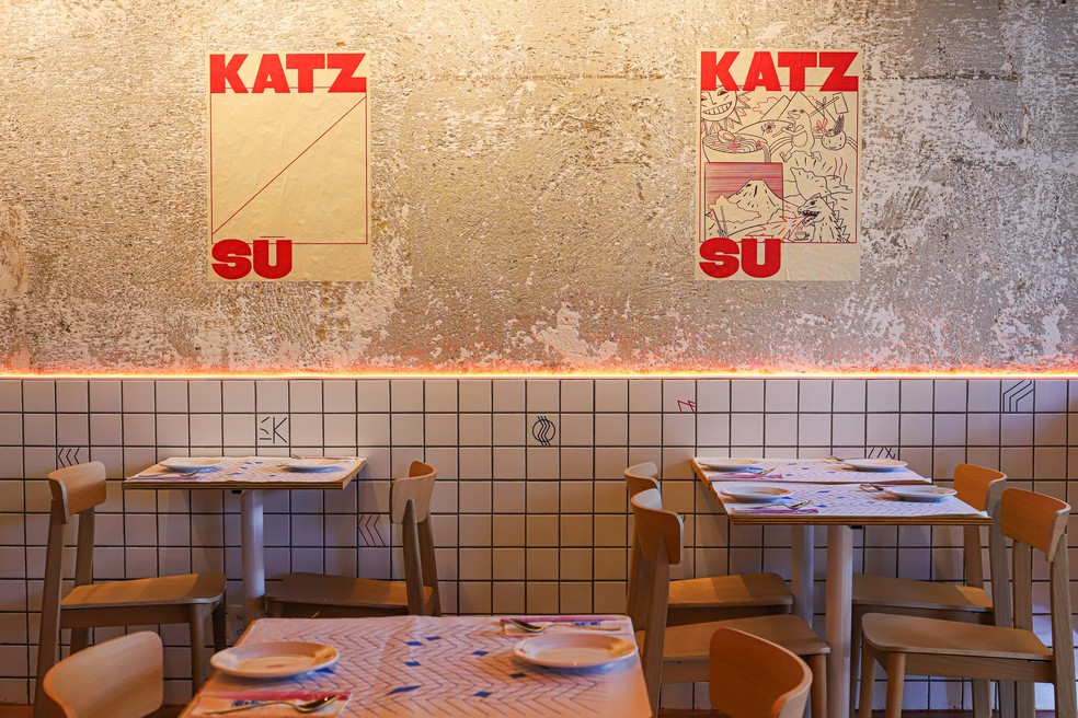 Decoração do Katz-sū — Foto: Vinícius Bordalo