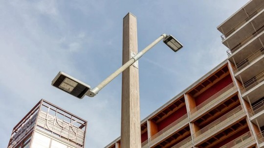 Vila Olímpica de Paris 2024 terá luminárias de rua feitas de materiais de construção reciclados