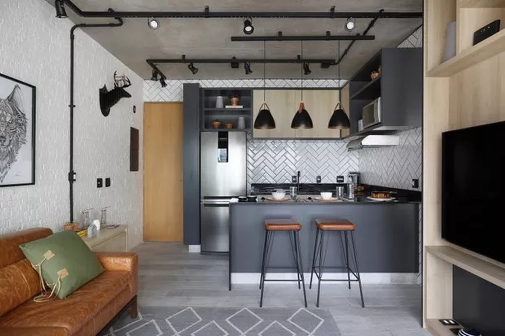 10 dicas nada óbvias para decorar apartamentos pequenos — Foto: Mariana Orsi