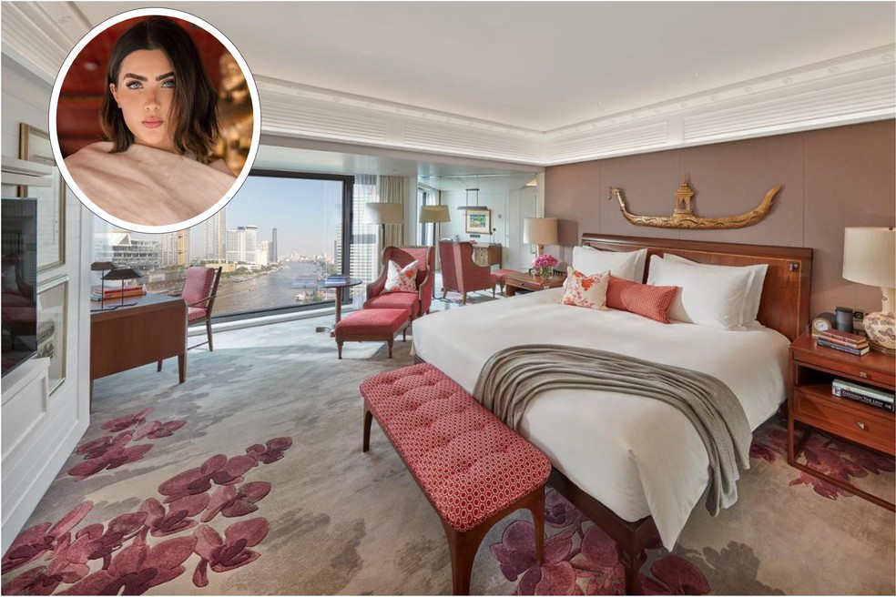 Jade Picon se hospeda em hotel na Tailândia com diária de até R$ 60 mil — Foto: Divulgação/Reprodução/Instagram
