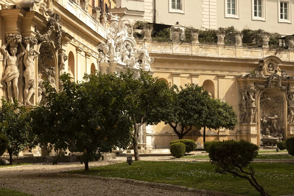 Fachada do Palazzo Vilòn — Foto: Mattia Aquila