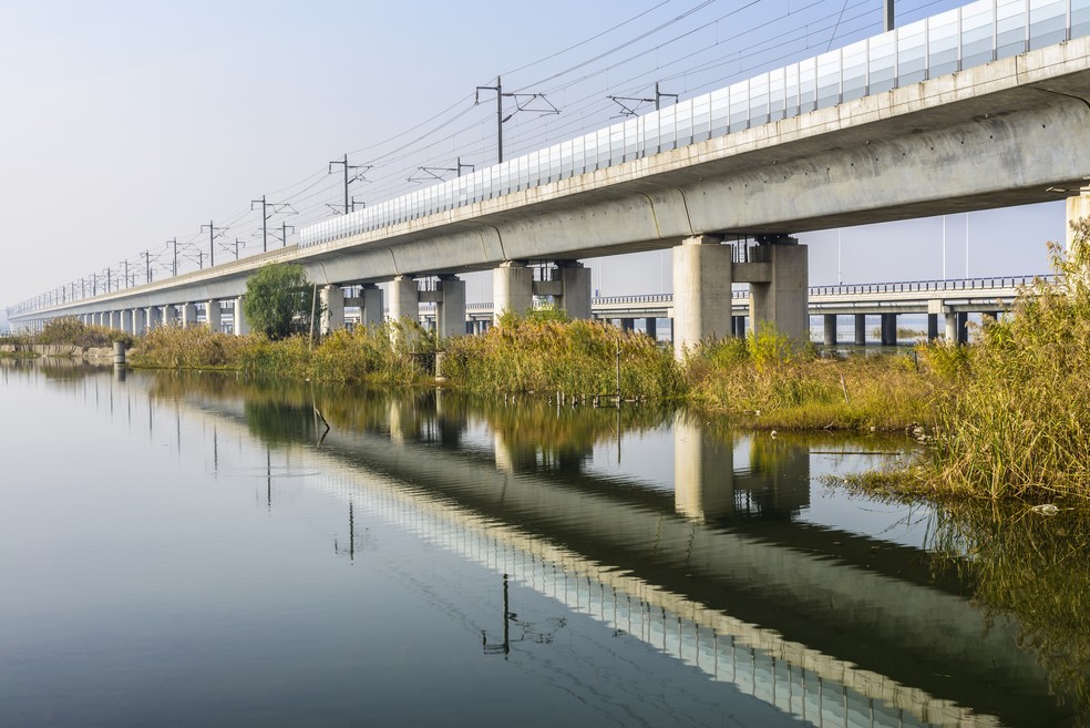 Ponte Danyang-Kunshan — Foto: Getty Images