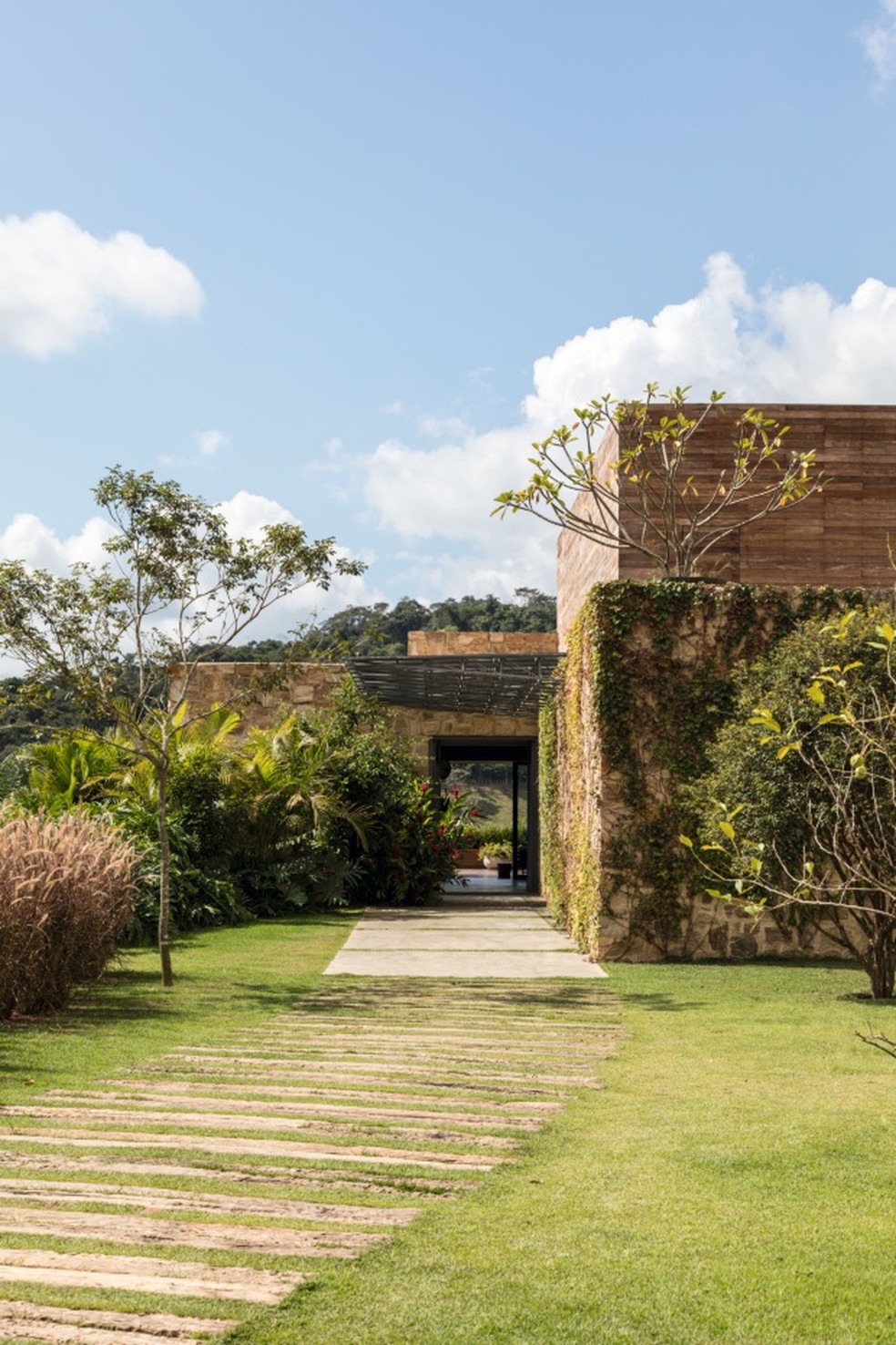 Casa do ator Ricardo Tozzi, na Serra Fluminense — Foto: Fran Parente