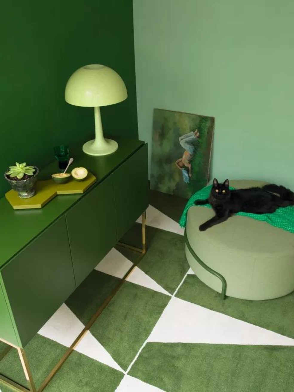 Paleta monocromática: a tendência da vez na decoração (Foto: Ruy Teixeira) — Foto: Casa Vogue